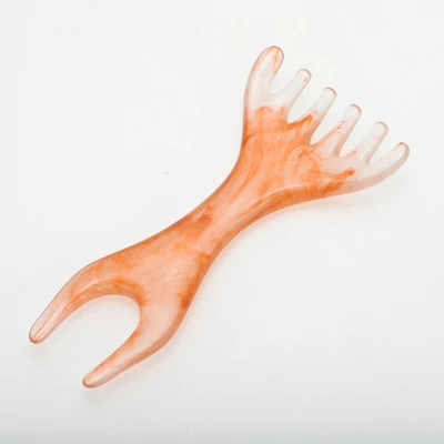 Unique Bargains Six Tooth Head Massage Comb 1 Pc 4 Unique Bargains Six Tooth Head Massage Comb 1 Pc - Image 4