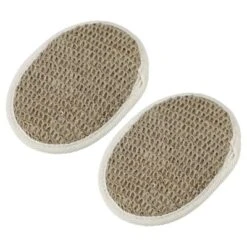 Unique Bargains Jute Bath Brush For Shower 5.71"x4.33" Beige Brown 2 Pcs -UNIQUE BARGAIN Shop GUEST 00356c40 b270 4c65 a9e6 f3851cc78053