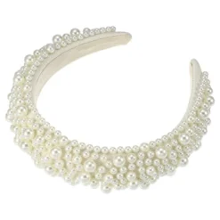 Unique Bargains Women's Sponge Wide Brim Pearls Padded Headband -UNIQUE BARGAIN Shop GUEST 0042e419 63a2 4396 884e ec01e64e7f68