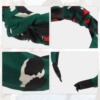 Unique Bargains Women's Leopard Pattern Knotted Headbands 1 Pc 2 Unique Bargains Women's Leopard Pattern Knotted Headbands 1 Pc - Image 2