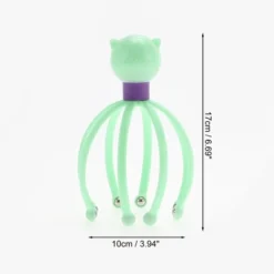 Unique Bargains Octopus Ball Bearing Style Head Massager 1 Pc
