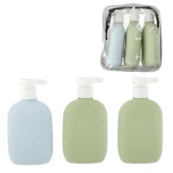 Unique Bargains Refillable Plastic Travel Container Set 260ml 3 Pcs -UNIQUE BARGAIN Shop GUEST 01b04e4e 4aa3 469b 91d2 8455b0e63d81