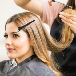 Unique Bargains No Crease Nonslip Plastic Duckbill Hair Clip Black