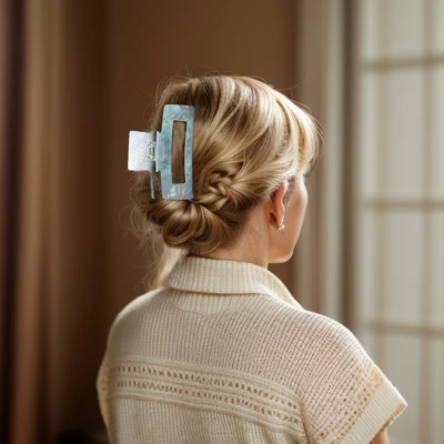 Unique Bargains Women's Tortoise Large Hair Claw Clips 1 Pc 1 Unique Bargains Women's Tortoise Large Hair Claw Clips 1 Pc