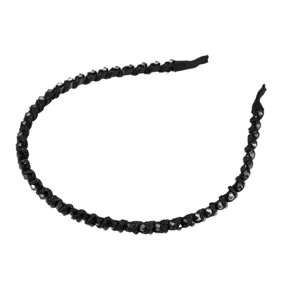 Unique Bargains Women's Rhinestone Hair Hoop Headband 0.24 Inch Wide 1 Pc 7 Unique Bargains Women's Rhinestone Hair Hoop Headband 0.24 Inch Wide 1 Pc - Image 7