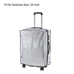 Unique Bargains PVC Waterproof Universal Suitcase Luggage Dust Cover With Fastener Transparent 1 Pc 5 Unique Bargains PVC Waterproof Universal Suitcase Luggage Dust Cover With Fastener Transparent 1 Pc -UNIQUE BARGAIN Shop GUEST 043847db 163c 4e26 a3de 30a68edcbc5b