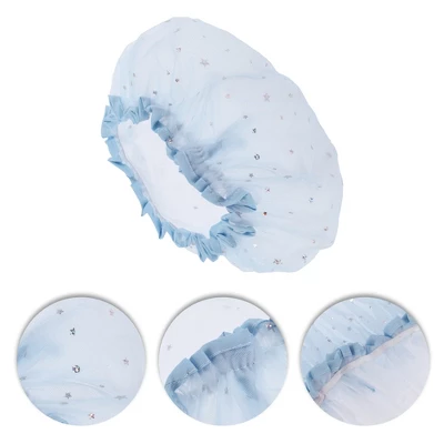 Unique Bargains Women's Portable Shower Cap For Bathroom 1 Pc 2 Unique Bargains Women's Portable Shower Cap For Bathroom 1 Pc - Image 2