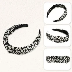 Unique Bargains Women's Leopard Pattern Knotted Headband 1 Pc Black -UNIQUE BARGAIN Shop GUEST 06bef6fe 7a6d 4fec a23f fb42e6b9a29a