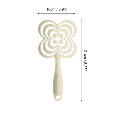 Unique Bargains Solid Four-leaf Clovers Hollow Comb Hair Brush 1 Pc 1 Unique Bargains Solid Four-leaf Clovers Hollow Comb Hair Brush 1 Pc