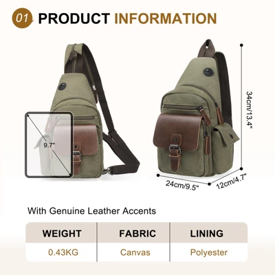 Unique Bargains Waterpoof Anti-Theft Casual Crossbody Backpack For Outdoor 2 Unique Bargains Waterpoof Anti-Theft Casual Crossbody Backpack For Outdoor - Image 2