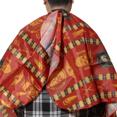 Unique Bargains Fashion Hair Cutting Cape 64.17"x57.09" Red 1 Pc 5 Unique Bargains Fashion Hair Cutting Cape 64.17"x57.09" Red 1 Pc - Image 5