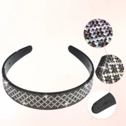 Unique Bargains Women's No Slip Rhinestone Wide-brimmed Headband 4.45"x0.98" Clear Gray 1 Pc -UNIQUE BARGAIN Shop GUEST 09762434 a0a9 4236 83dc c2fc522d75f1