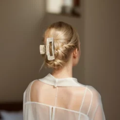 Unique Bargains Large Tortoise Hair Caw Clips 1 Pc