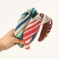 Unique Bargains Women's Bohemian Style Knotted Straw Rattan Sponge Headband Green Orange 2 Pcs -UNIQUE BARGAIN Shop GUEST 0b40812f f7a0 4407 9d13 11e276886149