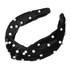 Unique Bargains Women's Velvet Faux Pearl Knotted Headband 1 Pc -UNIQUE BARGAIN Shop GUEST 0b952a9c 2237 4eab 8c7e 27419e350d9a