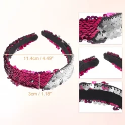 Unique Bargains Women's Sparkle Sequins Headbands Rose Red Silver Tone 1 Pc 9 Unique Bargains Women's Sparkle Sequins Headbands Rose Red Silver Tone 1 Pc -UNIQUE BARGAIN Shop GUEST 0bc21464 b23c 430a 8734 e979a62848a2