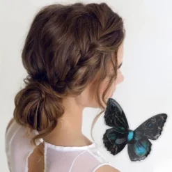 Unique Bargains Fashion Duckbill Butterfly Hair Clips 1 Pc