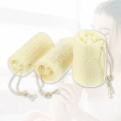Unique Bargains Hang Natural Loofah Sponge For Shower Beige 3.94" 3 Pcs -UNIQUE BARGAIN Shop GUEST 0c522c6a 661b 4c54 b7a2 0eda2e8640a4