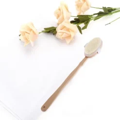 Unique Bargains Shower Brush 18.11"x2.36"x1.37" Yellow 1 Pc -UNIQUE BARGAIN Shop GUEST 0c932ef1 f732 4e96 adb8 650353e11f2e