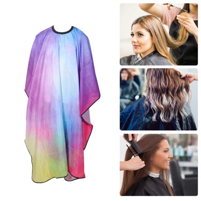 Unique Bargains Ombre Hair Cut Barber Cape Blue Pink 1 Pc 4 Unique Bargains Ombre Hair Cut Barber Cape Blue Pink 1 Pc - Image 4