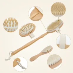 Unique Bargains Long Handle Bristles Bath Brushes 17 Inch Wood Color 1 Set -UNIQUE BARGAIN Shop GUEST 0e9ed830 ff61 4cff a627 856d717e3823