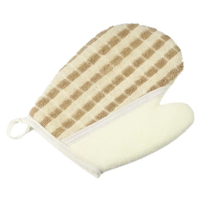 Unique Bargains Bath Shower Gloves 8.66"x7.09" Orange 1 Pc 6 Unique Bargains Bath Shower Gloves 8.66"x7.09" Orange 1 Pc - Image 6