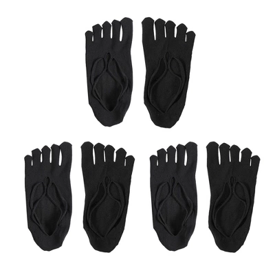 Unique Bargains Invisible Five Fingers Socks Breathable Soft Fashion No Show Socks For Women 3 Pairs 6 Unique Bargains Invisible Five Fingers Socks Breathable Soft Fashion No Show Socks For Women 3 Pairs - Image 6