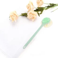 Unique Bargains Long Handle Bath Brush Body Scrubber For Bathroom 14.56"x3.54"x2.75" 1 Pc -UNIQUE BARGAIN Shop GUEST 139822d3 6372 4d71 84f1 4fc579a66576