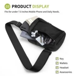 Unique Bargains Small Anti-Theft Crossbody Sling Backpack Nylon Chest Bag Fanny Pack -UNIQUE BARGAIN Shop GUEST 140146a1 4a2f 4aaf ae10 236b2f8bd40e