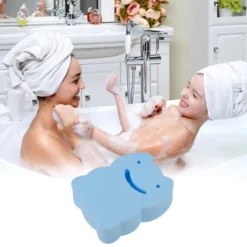 Unique Bargains Cartoon Frog Shape Sponge 1 Pc