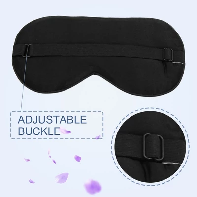 Unique Bargains Soft Silk Travel Eyes Pad Sleeping Eye Shade Cover Blindfold Eye Masks 1Pc 3 Unique Bargains Soft Silk Travel Eyes Pad Sleeping Eye Shade Cover Blindfold Eye Masks 1Pc - Image 3