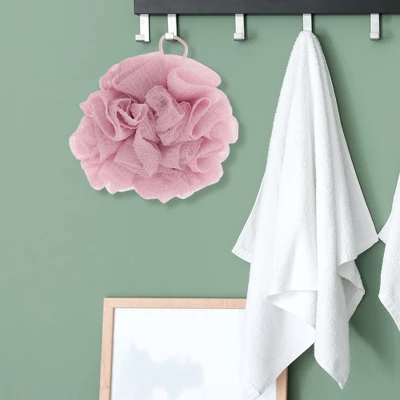 Unique Bargains Cartoon Bath Sponge Pink 1 Pc 4 Unique Bargains Cartoon Bath Sponge Pink 1 Pc - Image 4