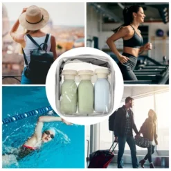 Unique Bargains Refillable Flip Cap Travel Container Set 100ml 3Pcs 9 Unique Bargains Refillable Flip Cap Travel Container Set 100ml 3Pcs -UNIQUE BARGAIN Shop GUEST 15e61a7f d0e6 4ffd b230 9c246bb326a6