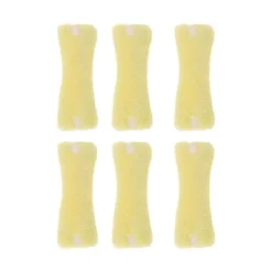 Unique Bargains Women's Big Wave Hair Rollers 4.72"x1.97" Yellow 6pcs -UNIQUE BARGAIN Shop GUEST 17537061 22a0 4304 98d6 9422281b57ee