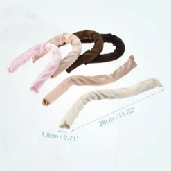 Unique Bargains Heatless Hair Curlers Multicolored 6 Pcs