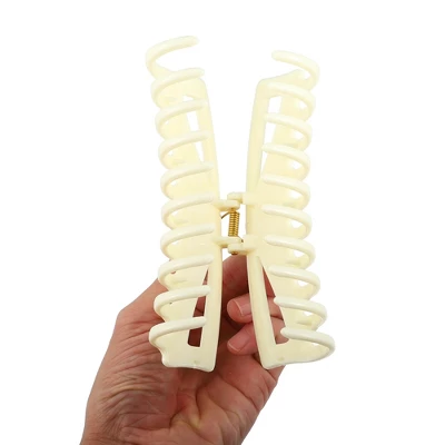 Unique Bargains Women's Claw Clip Hair Accessories For Thick Hair Large 4 Pcs 6 Unique Bargains Women's Claw Clip Hair Accessories For Thick Hair Large 4 Pcs - Image 6