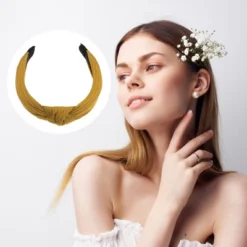 Unique Bargains Textured Cotton Knot Headband Soft Hairband For Women 1.3 Inch Wide 1Pcs -UNIQUE BARGAIN Shop GUEST 181efb3c eefd 487e 85ec ab400a52cf5f