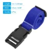 Unique Bargains Travel Luggage Adjustable Buckle Belt Utility Strap 2 Pcs
