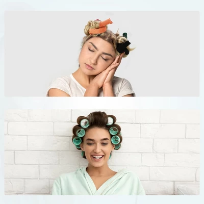 Unique Bargains Heatless Hair Curler Multicolor 6 Pcs 3 Unique Bargains Heatless Hair Curler Multicolor 6 Pcs - Image 3