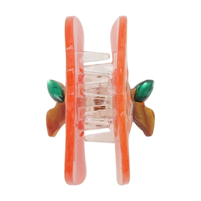 Unique Bargains Halloween Pumpkin Design Claw Clip Orange 1 Pc 2 Unique Bargains Halloween Pumpkin Design Claw Clip Orange 1 Pc - Image 2