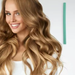 Unique Bargains Women's Heatless Bendy Hair Roller 9.45" Length 10 Pcs