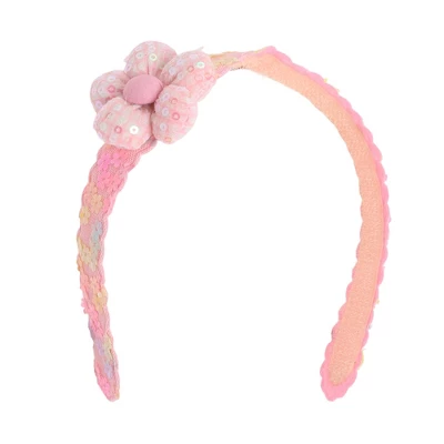 Unique Bargains Girl's Elegant Flower Headwraps 13.19"x2.17" 1 Pc 3 Unique Bargains Girl's Elegant Flower Headwraps 13.19"x2.17" 1 Pc - Image 3