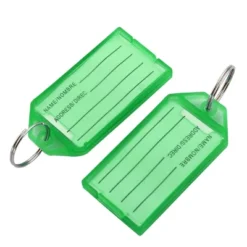 Unique Bargains Plastic Travel Outdoor Luggage Tag 3 Pcs