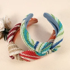 Unique Bargains Women's Bohemian Style Knotted Straw Rattan Sponge Headband Green Orange 2 Pcs -UNIQUE BARGAIN Shop GUEST 1c46baab 175d 44b5 aed8 ef7cc8f4cc23