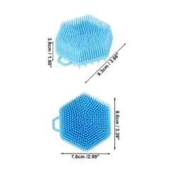 Unique Bargains Double Side Body Bath Brush For Shower 3.70"x3.66"x1.50" 1 Pc -UNIQUE BARGAIN Shop GUEST 1c7e6568 64e6 452d 84ff 91b4a08496f0
