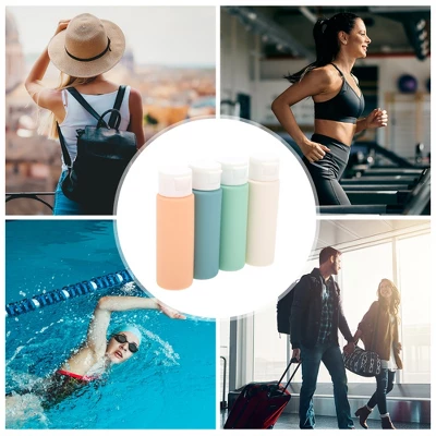 Unique Bargains PP Travel Container Set 1.76oz Blue Orange 4 Pcs 4 Unique Bargains PP Travel Container Set 1.76oz Blue Orange 4 Pcs - Image 4