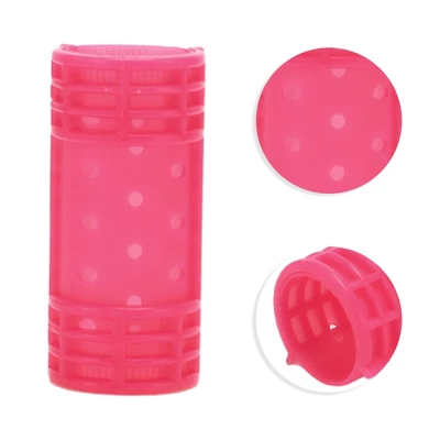 Unique Bargains Women's Heatless Voluminous Hair Roller 2.68"x1.18" Rose Red 8pcs 2 Unique Bargains Women's Heatless Voluminous Hair Roller 2.68"x1.18" Rose Red 8pcs - Image 2