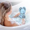 Unique Bargains Beautiful Cartoon Bath Brush 4.53"x2.76"x1.1" 1 Pc