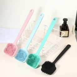 Unique Bargains Double Side Long Handle Bath Brush 14.37" Length 1 Pc -UNIQUE BARGAIN Shop GUEST 1eb6027a 0fd5 46fc 97c9 b913afa8a767
