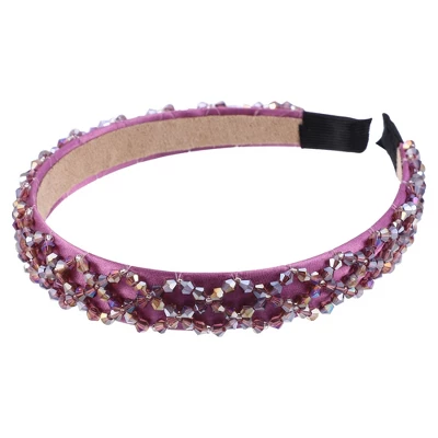 Unique Bargains Women's Bling Rhinestone Headband 0.79 Inch Wide 1 Pc 14 Unique Bargains Women's Bling Rhinestone Headband 0.79 Inch Wide 1 Pc - Image 14